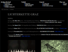 Tablet Screenshot of lichterkette2009.at